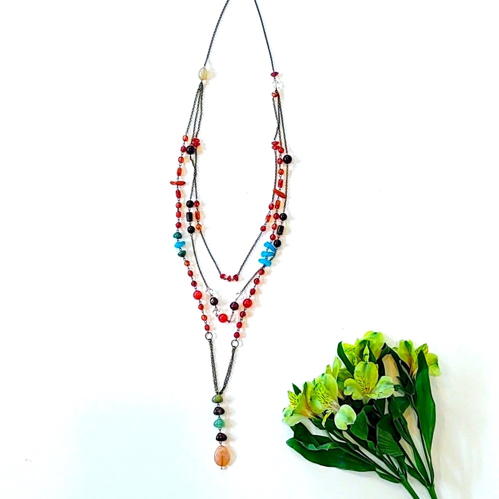 Long Beaded Necklace